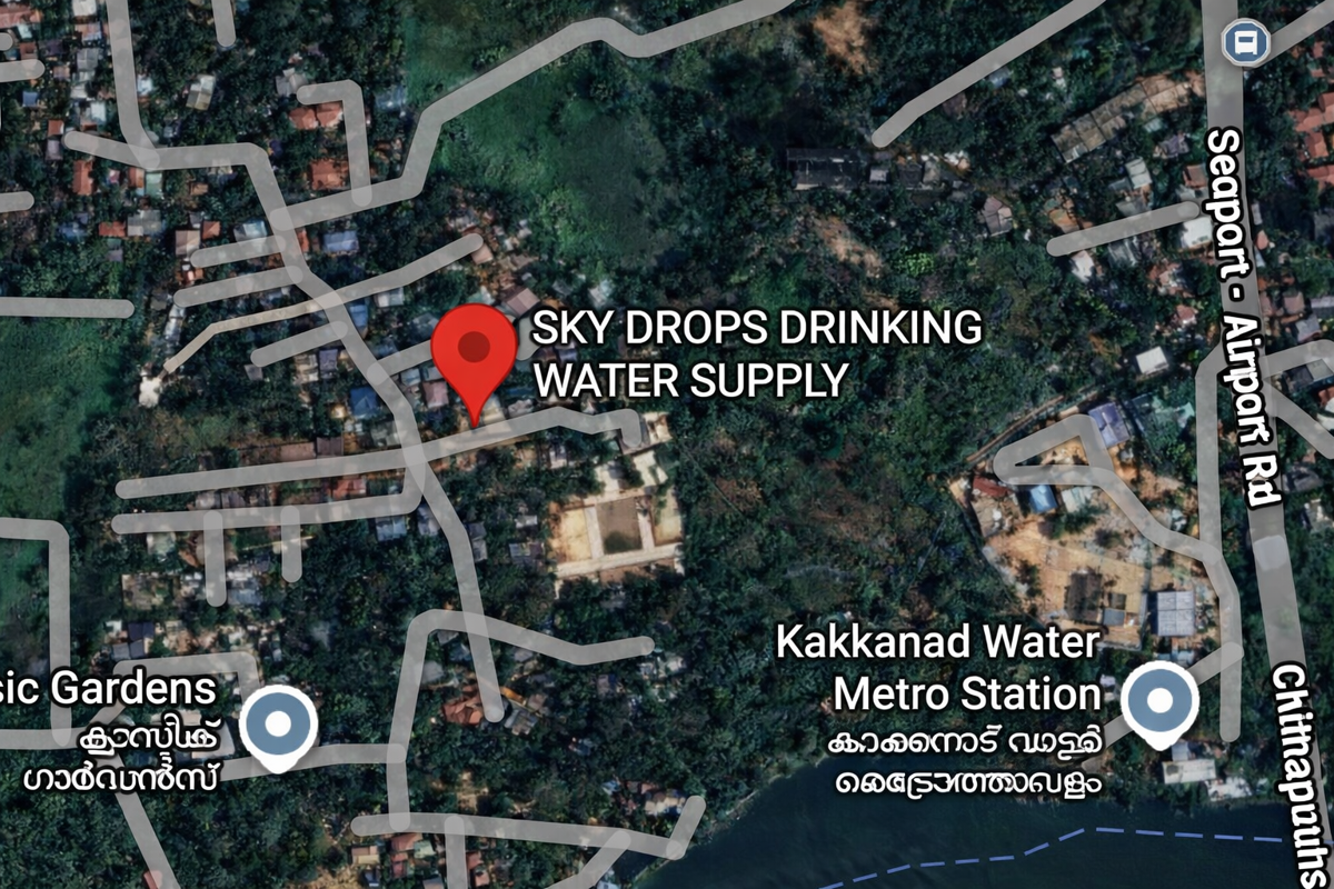 A map showing the location of the business.